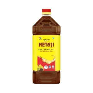 Netaji Kacchi Ghani Mustard Oil 2 Litre Pet Bottle