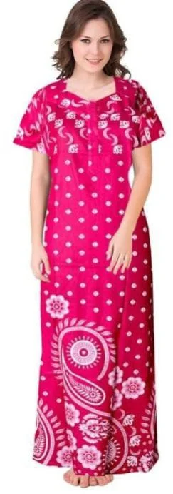 Cotton Printed Nighty
