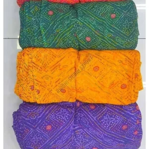 Bandhani Print Georgette Fabric