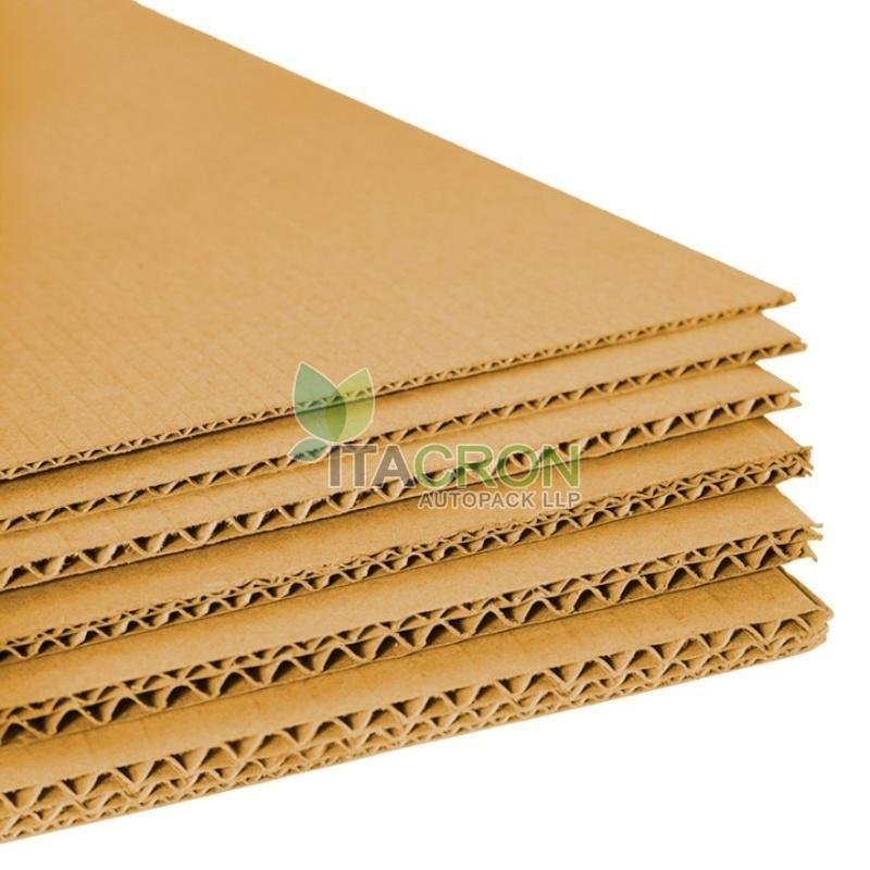 5 Ply Kraft Corrugated Cardboard Sheets