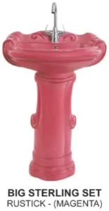 Big Sterling Pedestal Basin