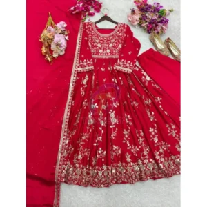Georgette Gown Set