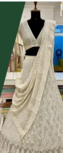 Chikankari Fabric Lehenga