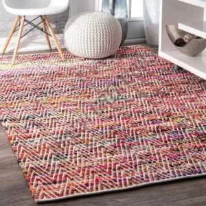Cotton Multicolor Designer Rug