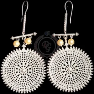 DG 0003 Women Silver Earring