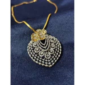 Elite Diamond Studded Ladies Pendant