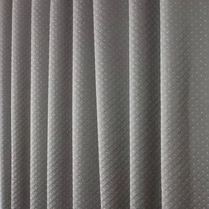 Grey Texture Fabric Curtain