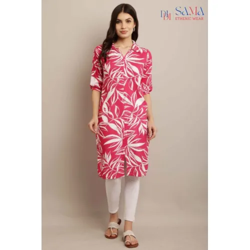 Printed Rayon Kurti