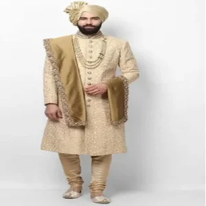 Silk Wedding Sherwani