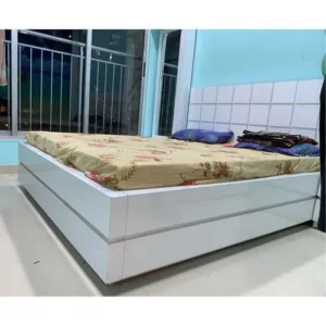 Plain Modern Wooden Bed