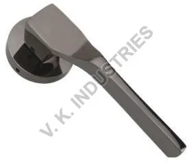 Mortise Brass Rose Handle
