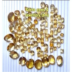Natural Yellow Citrine Stone