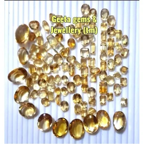 Natural Yellow Citrine Stone