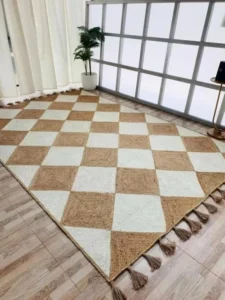 Hand Woven Natural Jute Rug
