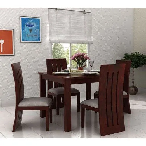 Stylish Wooden Dining Table Set