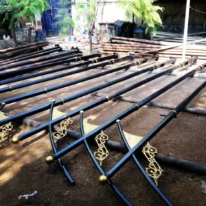 Polished Mild Steel Designed Pole
