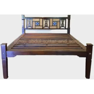 Teak Wood Double Bed