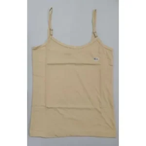 Beige Cotton Camisole Slip