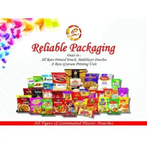 Laminated Material Rotogravure Printing Pouches